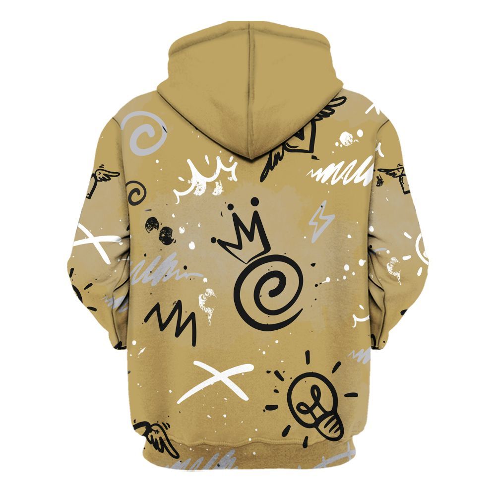 Hoodie To Match Kobe 4 Gold Medal - Drip Been Di2ferent All Over Print