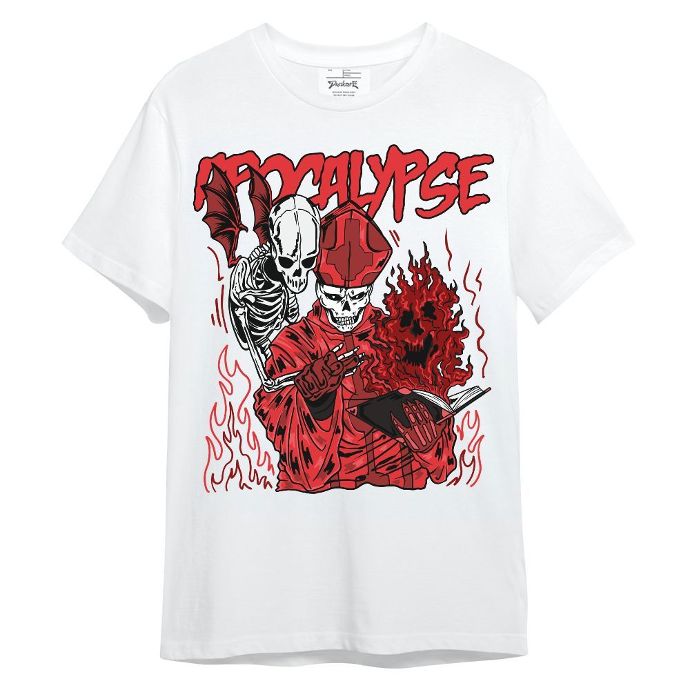Shirt To Match Chile Red 9s - Apocalypse Skeleton Unisex Shirt