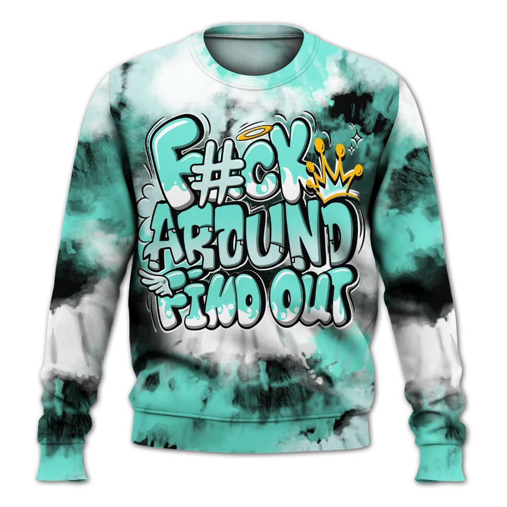 Sweatshirt To Match Retro Low Igloo 11s - FK Around Find Out All Over Print