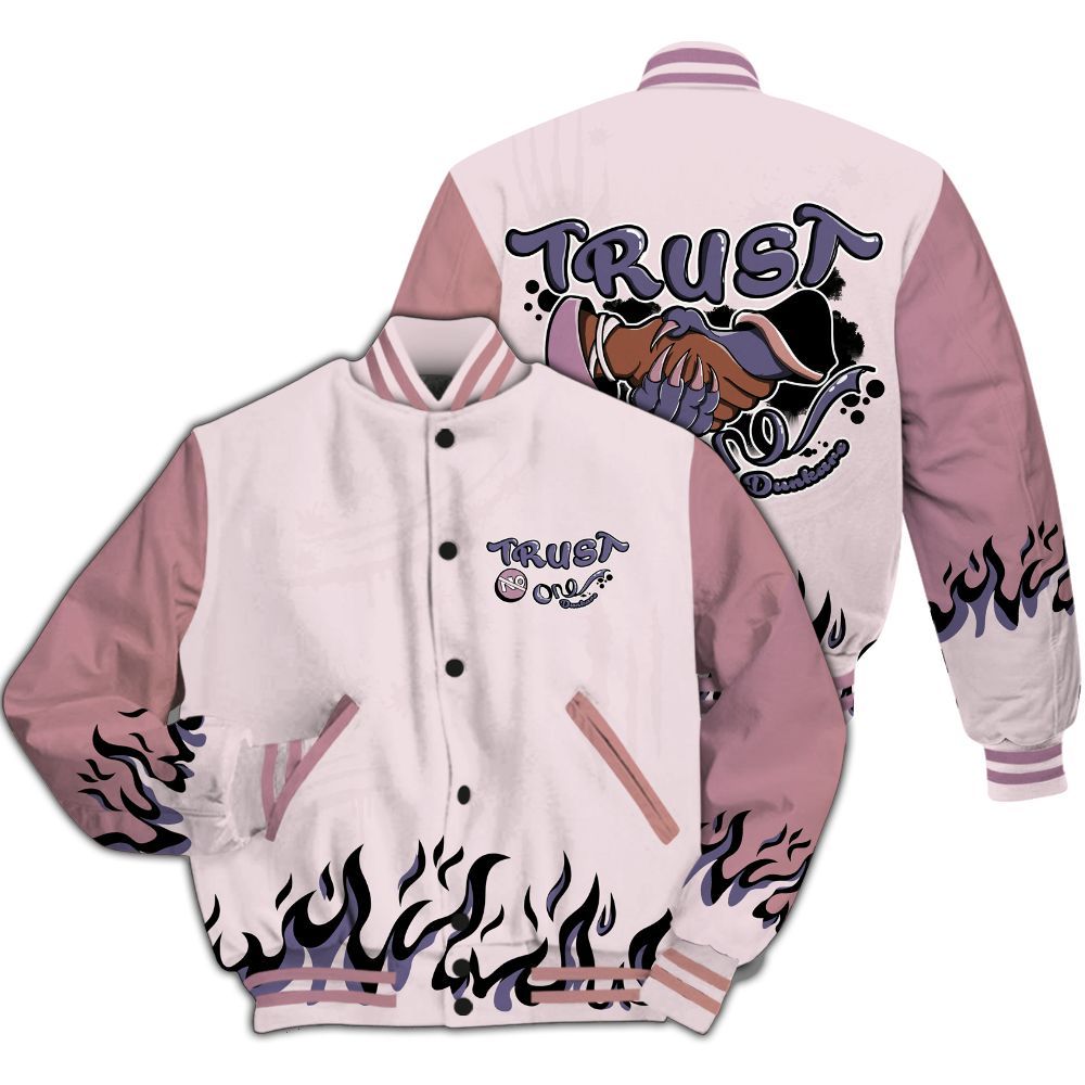 Varsity Jacket To Match Book Sunrise 1s - Graphic Trust No One All Over Print