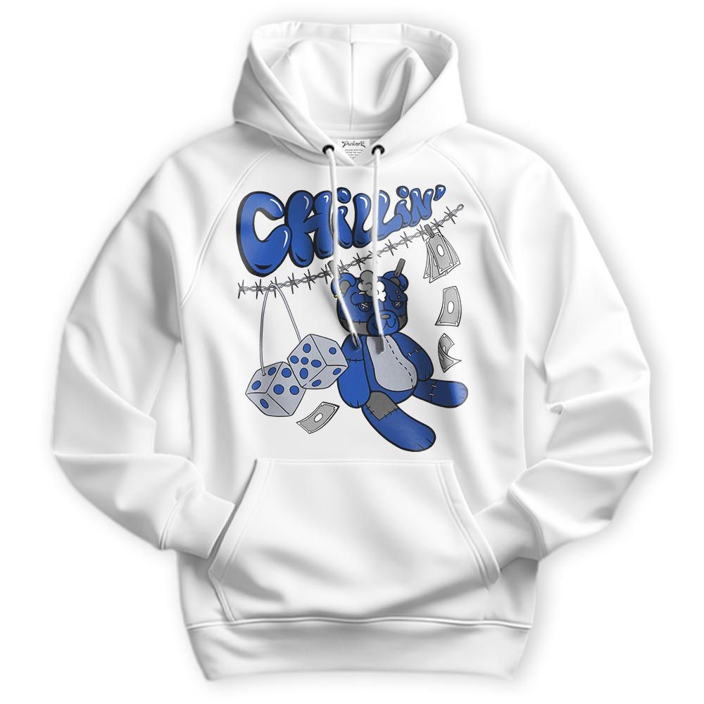 Sweatshirt To Match Air Foamposite One Royal Hoodie - Chillin Hugz Hoodie Unisex