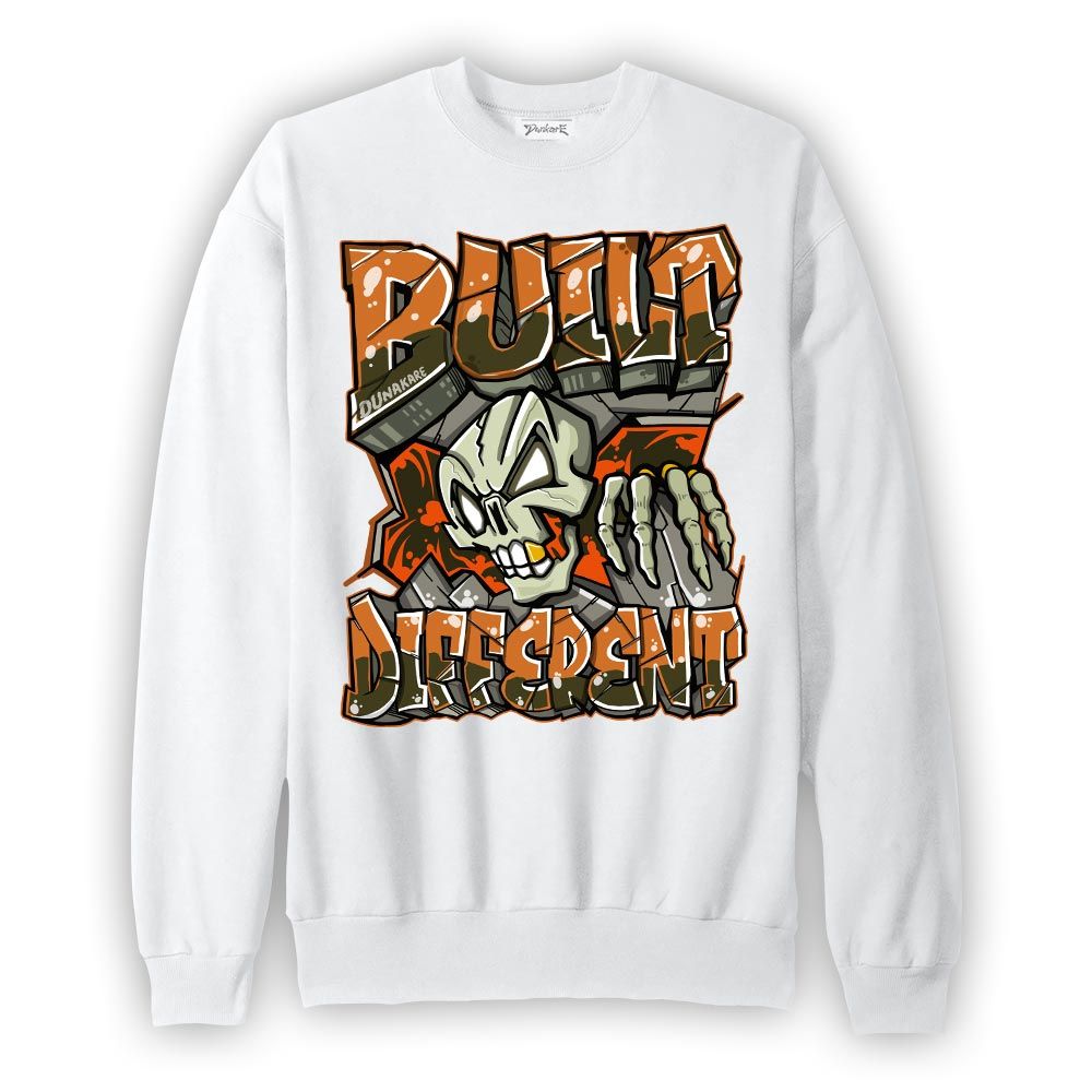 Sweatshirt To match Olive 5s Sweatshirt - Built Different Graphic Graphic