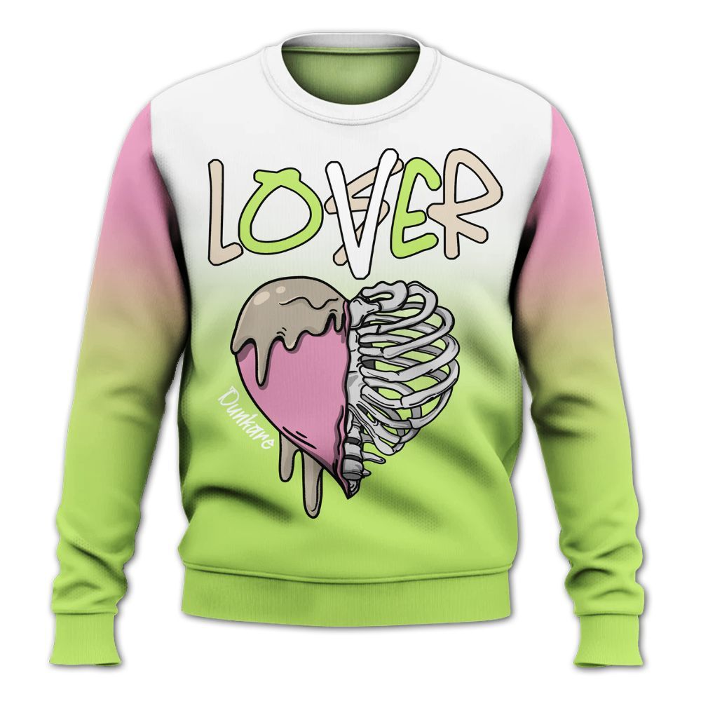 Sweatshirt To Match Jack Black Night Silver - Loser Lover Dripping All Over Print