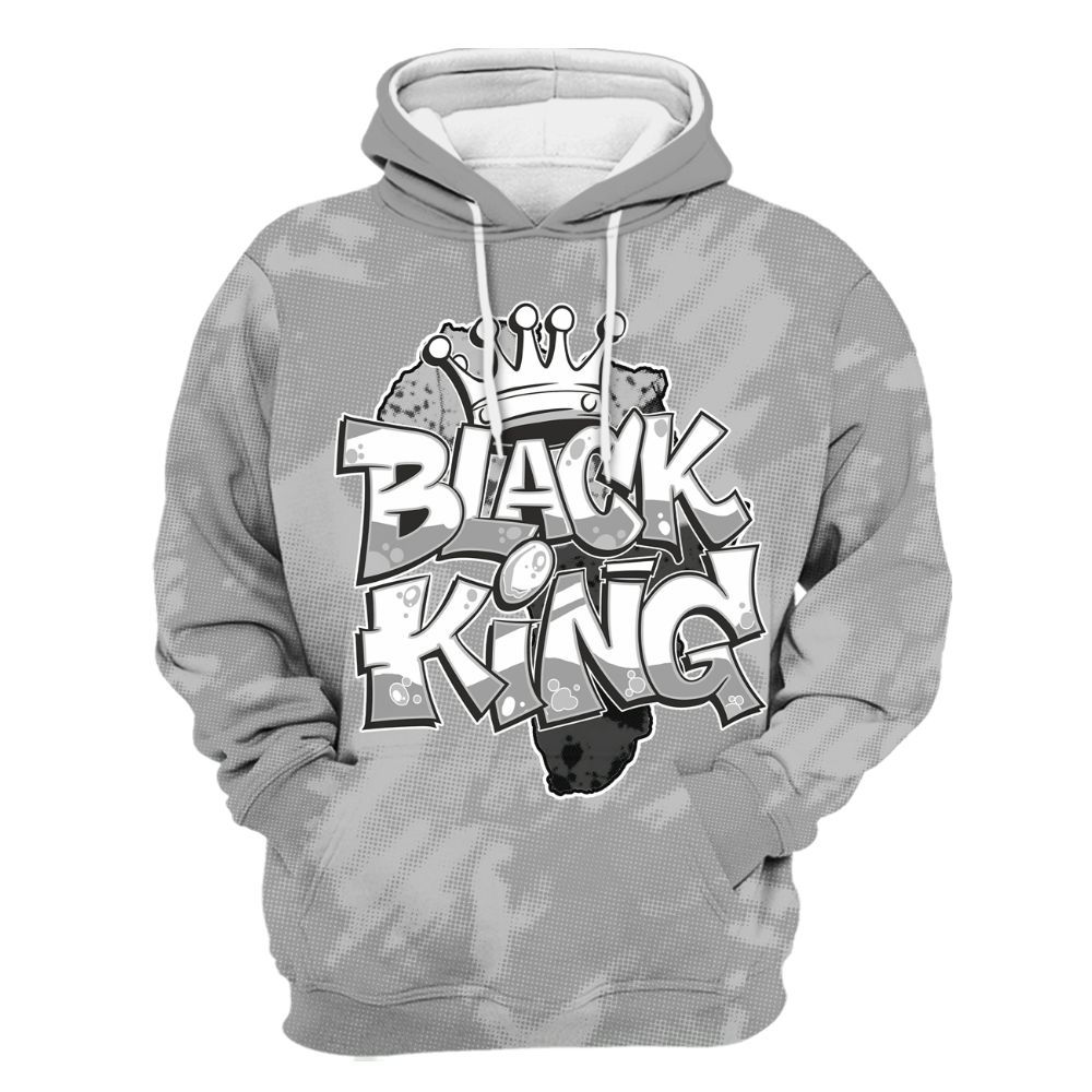 Hoodie To Match Black Wolf Grey 12s - B-King Shirt Unisex Oufit