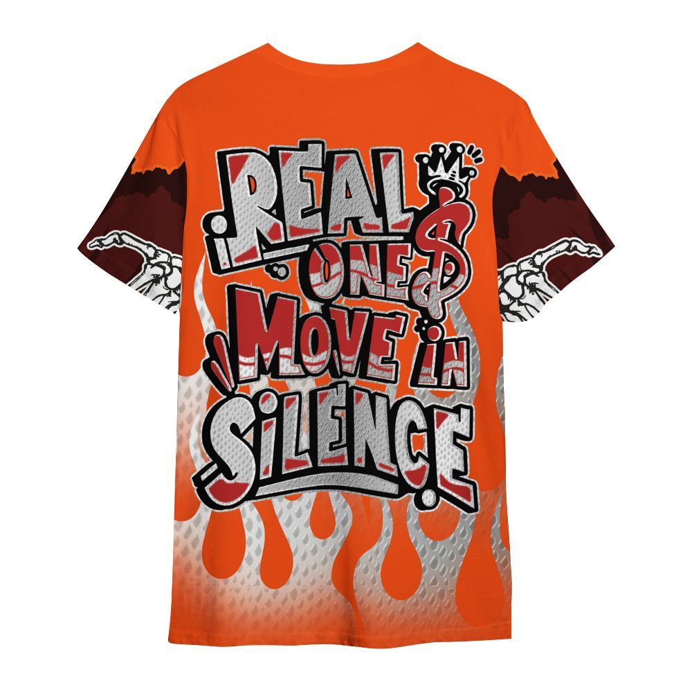 Shirt To Match Kobe 6 Protro Total Orange - Ones Move In Silence Graphic Trapped All Over Print