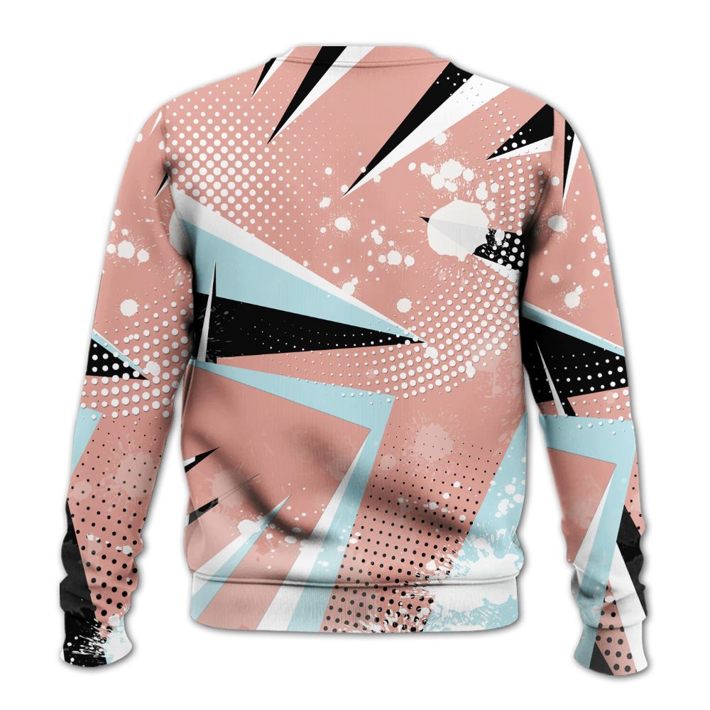 Sweatshirt To Match Dunk Low Glacier Arctic - Poly Trust No One Dripping All Over Print