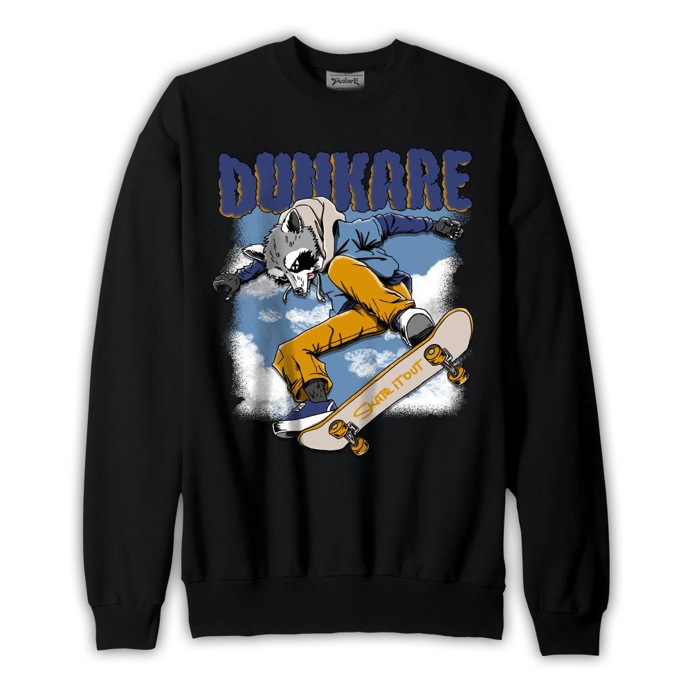 Sweatshirt To match High OG First In Flight 1s Sweatshirt - Skateboard Raccoon Graphic