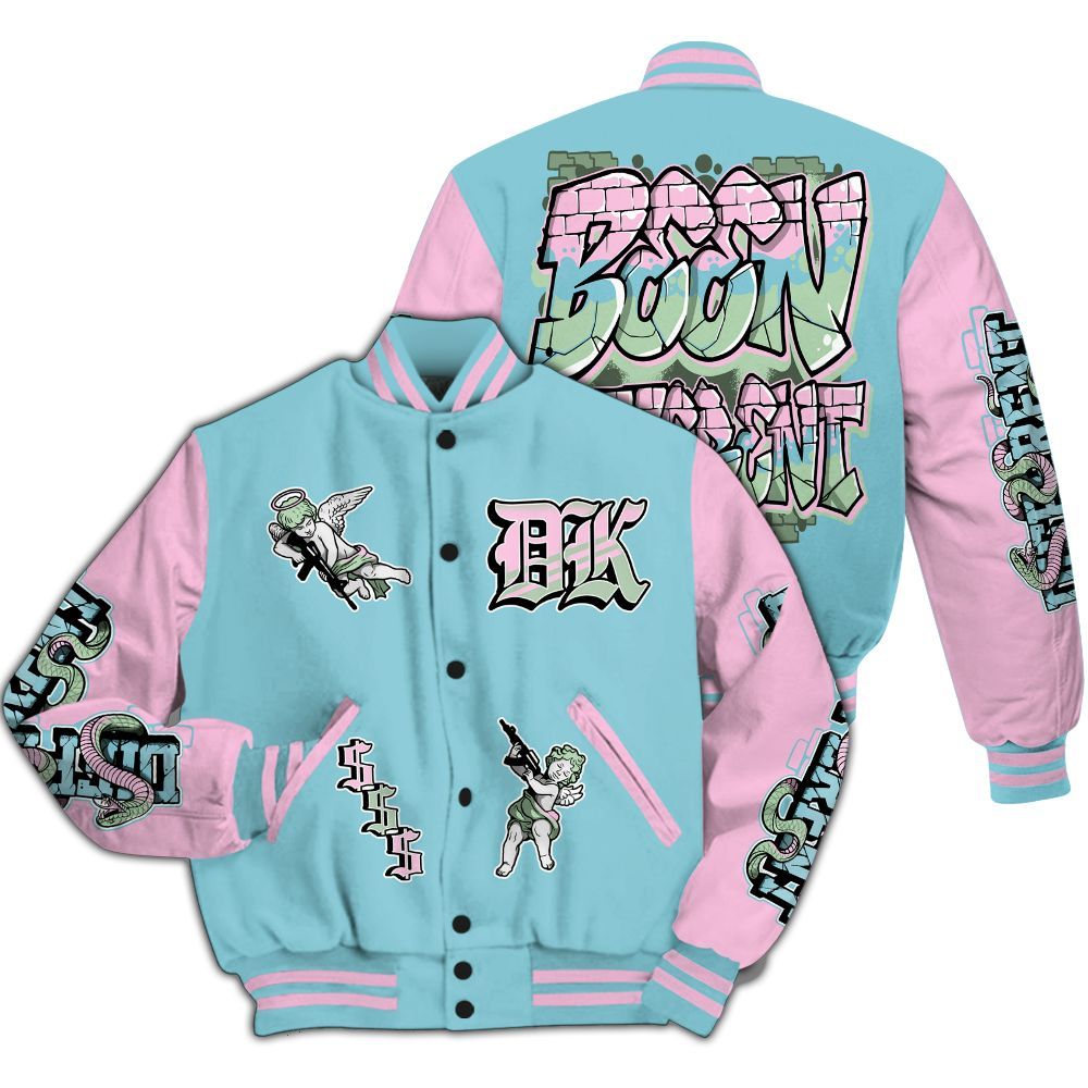 Varsity Jacket To Match SB Dunk Low Visty - To Different Graphic Basketball Varsity Jacket All Over Print