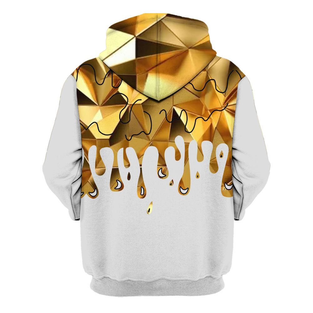 Hoodie To Match NET Gold 4s - Snake Trust No One Drip All Over Print