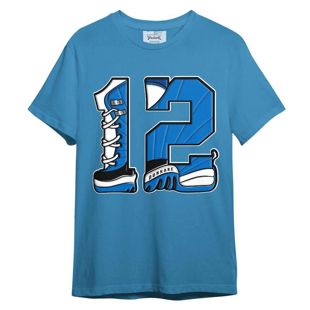 Shirt To Match Blueberry 12s - Number JD 12s Unisex Shirt