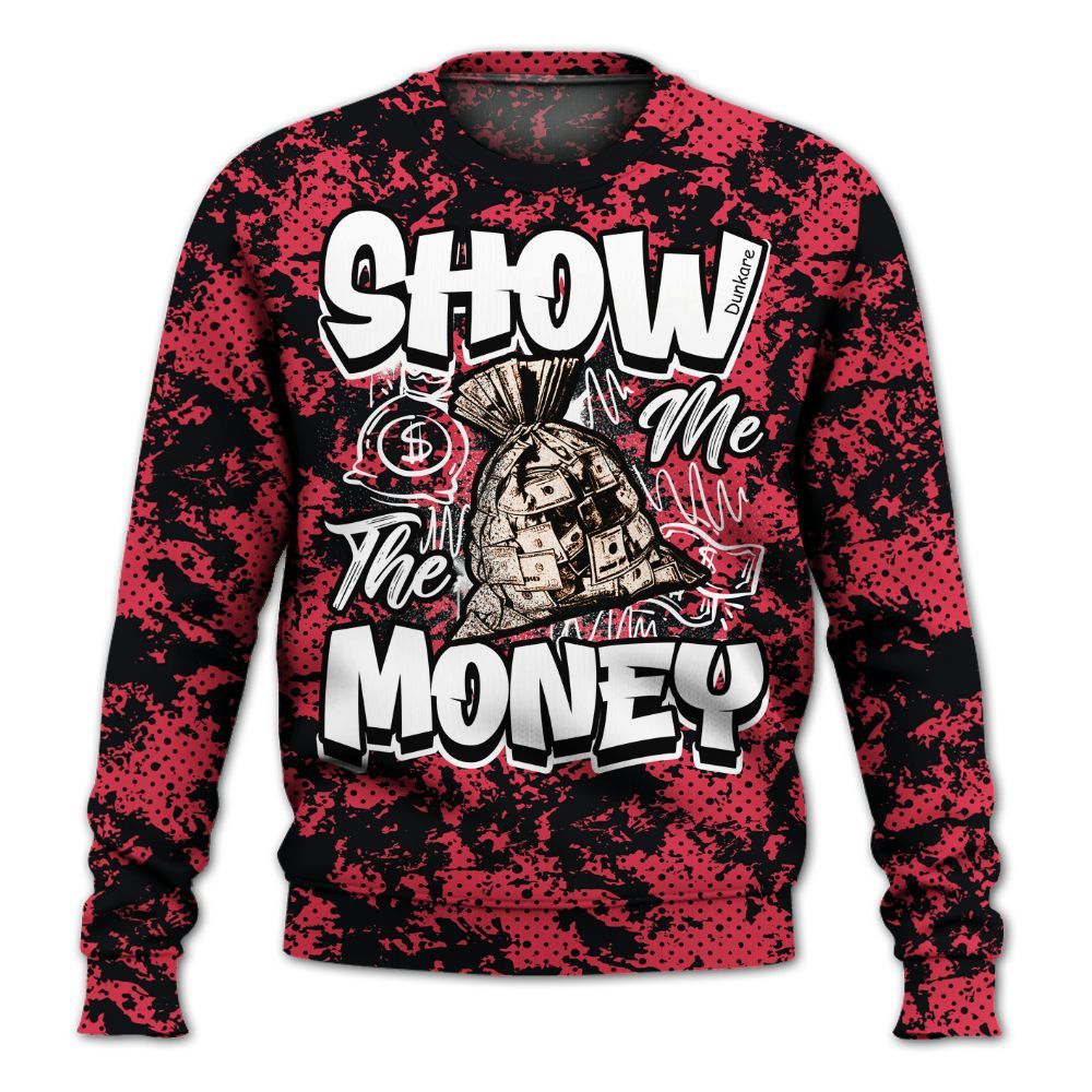 Sweatshirt To Match Air Max Portal Bright Ceramic - Show Me The Money Retro All Over Print