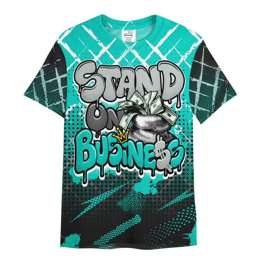 Shirt To Match Air Max 95 Dark Tiffany - Halftone Stand Business Dripping All Over Print
