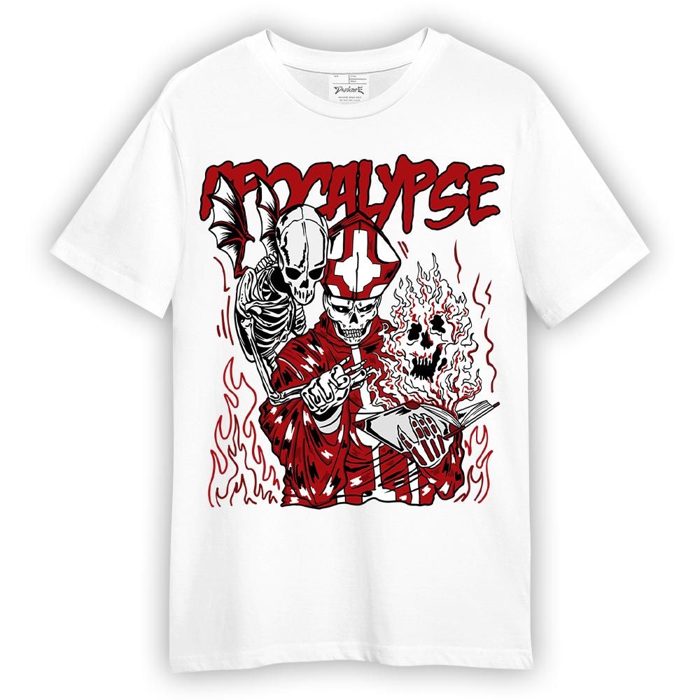 Shirt To Match Red Taxi 12s - Apocalypse Skeleton Shirt Unisex