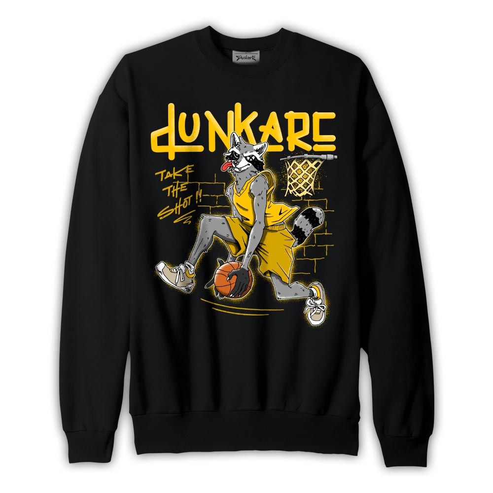 Sweatshirt To match Vivid Sulfur 4s Sweatshirt - Basketball Raccoon Graphic