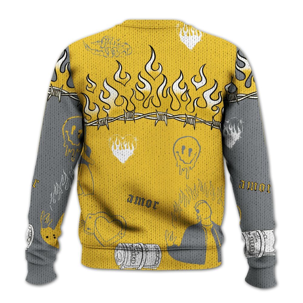 Sweater To Match Retro Tokyo 5s, Snake Trust No One Graphic