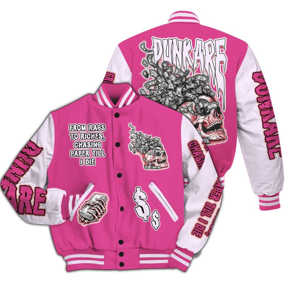 Varsity Jacket To Match KD 4 Aunt Pearl - From Rags To Riches All Over Print