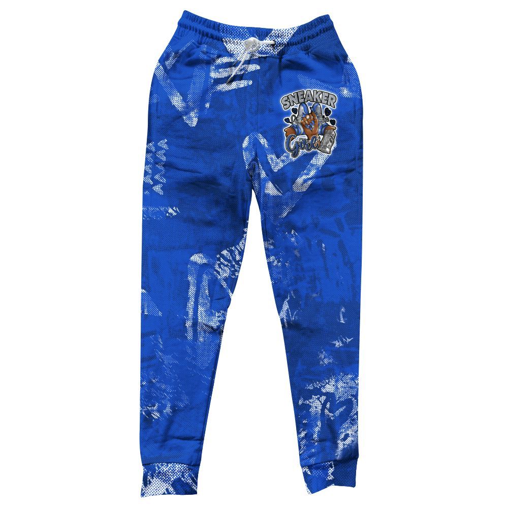 Sweatpant To Match Air Foamposite One Royal - Sneakerz Girlz All Over Print