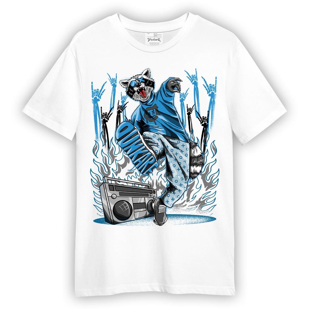 Shirt To Match Powder Blue 9s T-- Hip Hop Raccoon T-Shirt Unisex