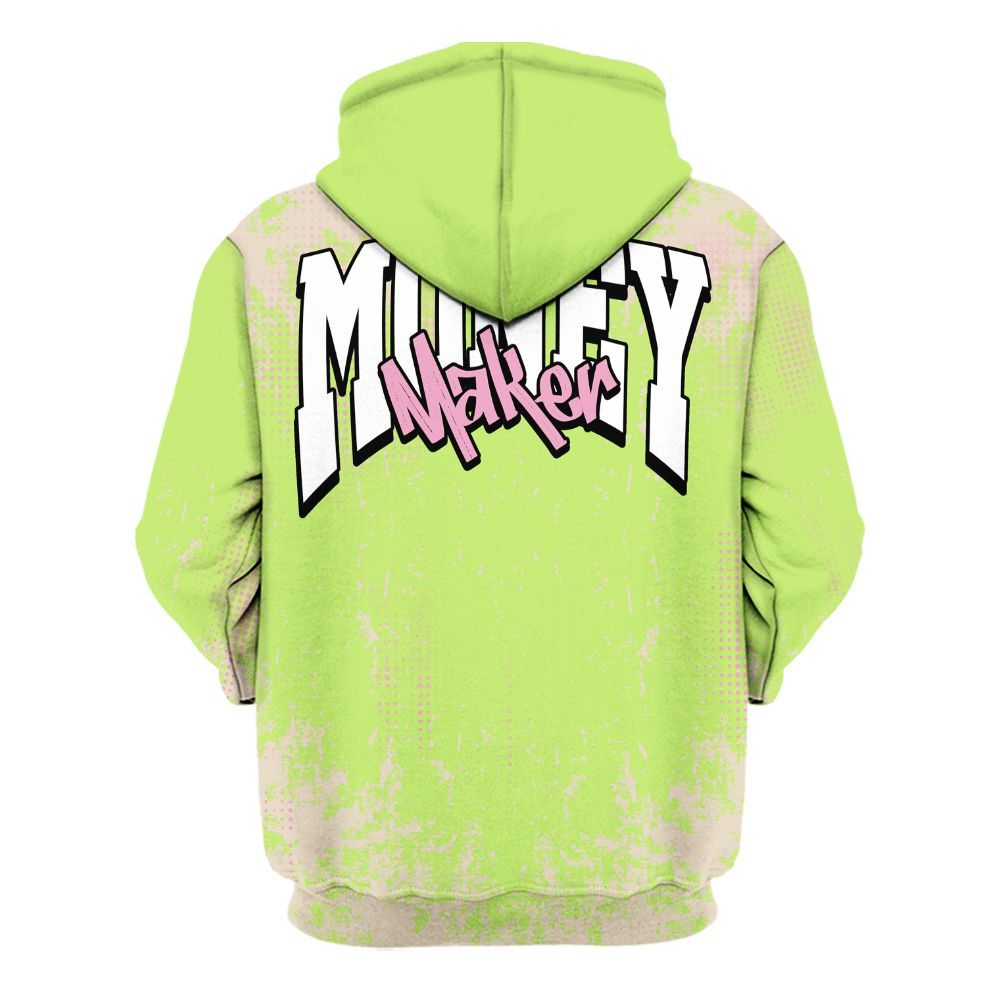 Hoodie To Match Jack Black Night Silver - Move In Silence Money Street Retro All Over Print