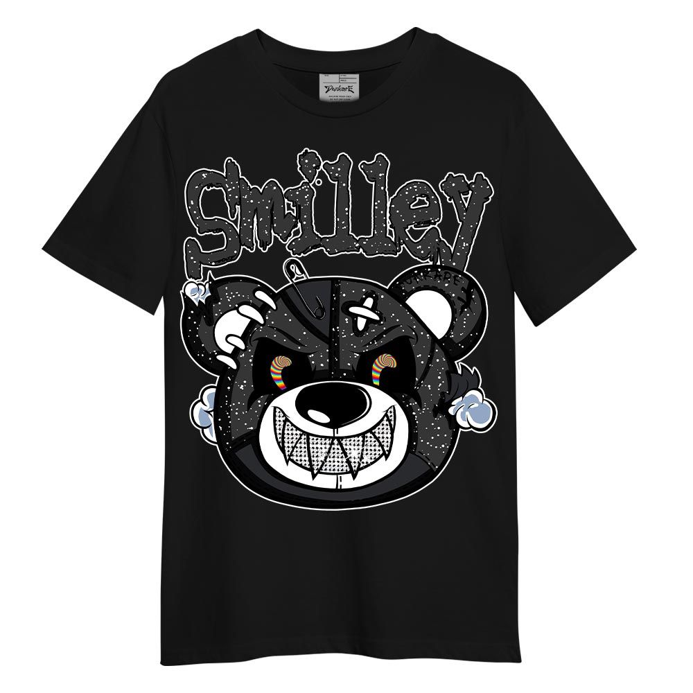 Shirt To Match Reverse Black White 6s - Smilley Bear Shirt Unisex