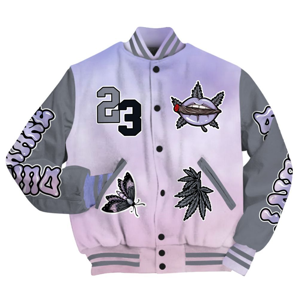 Varsity Jacket To Match Zen Master 4s - Bluntz Unique All Over Print