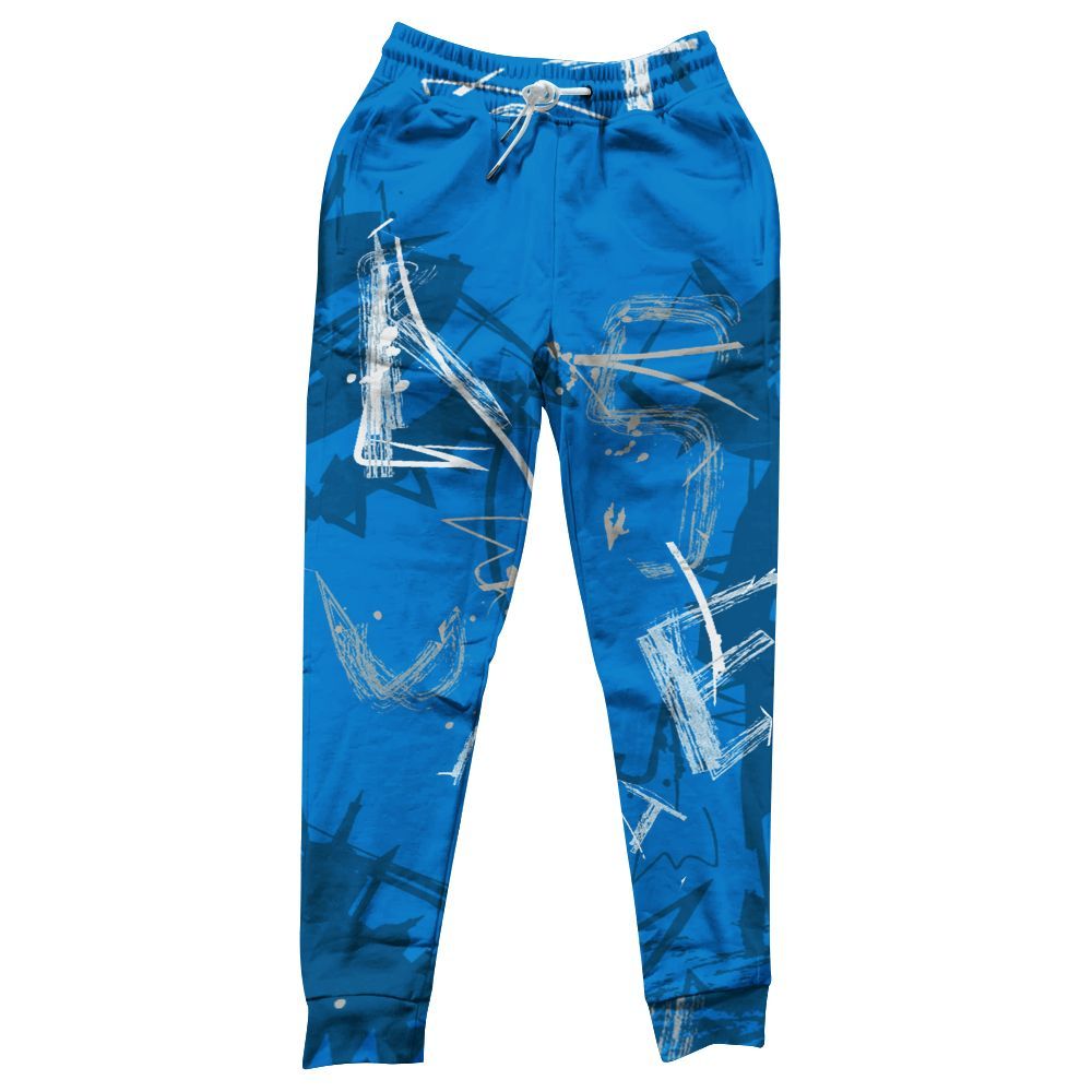 Sweatpant To Match Military Blue 4s - Messyz All Over Print