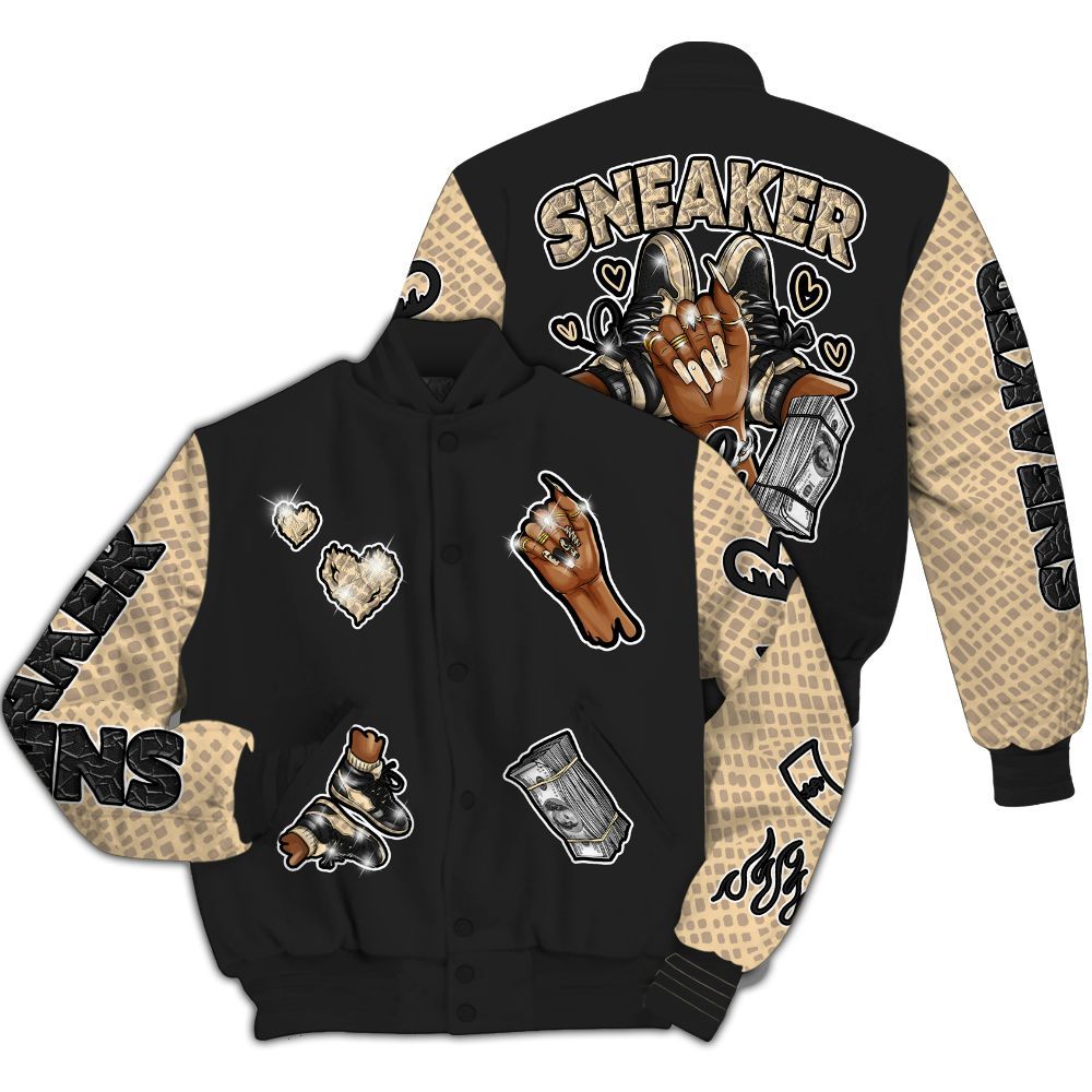 Varsity Jacket To Match Kobe 9 EM Mambacita - Sneakerz Girlz All Over Print