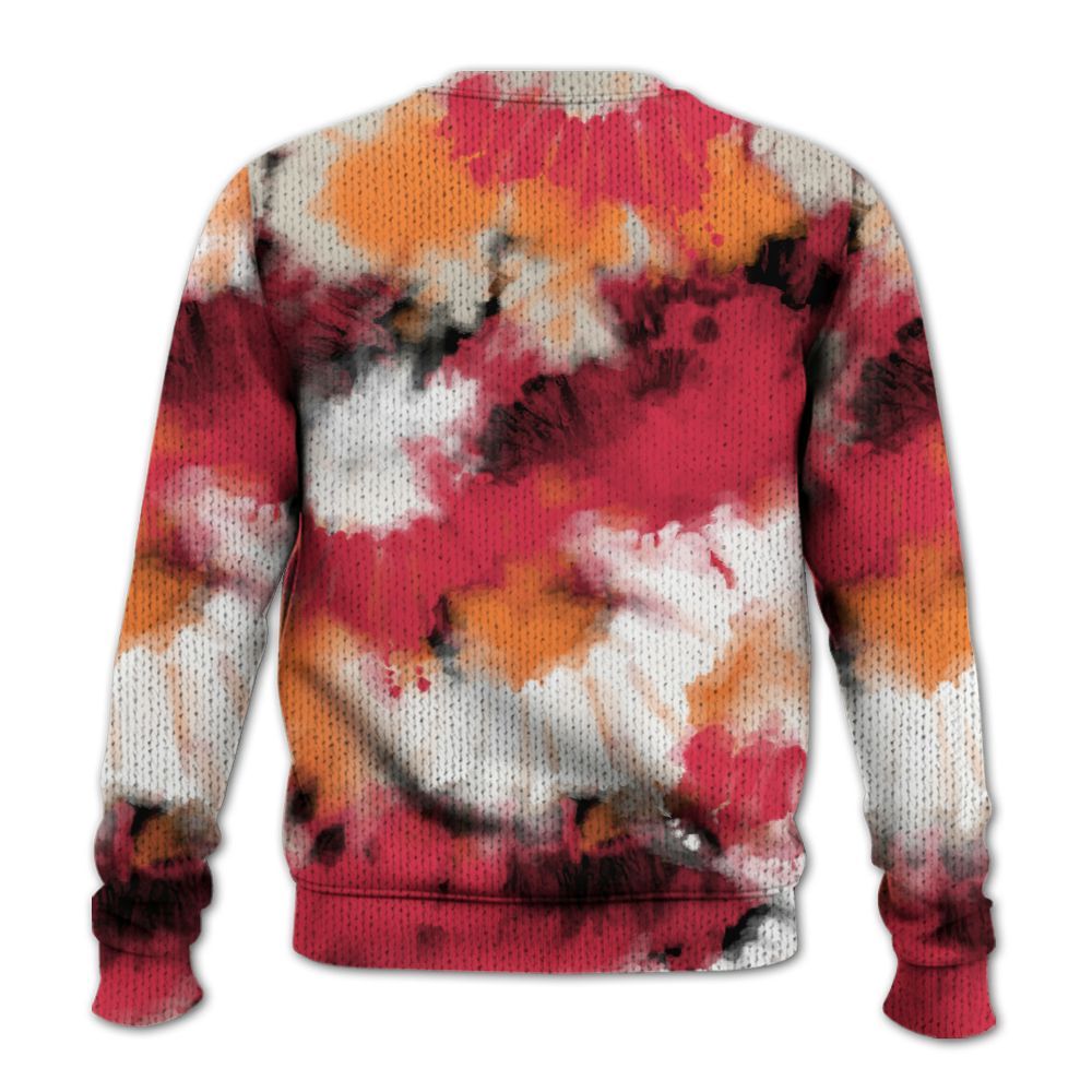 Knitted Sweater To Match Air Max Portal Bright Ceramic - Tie Dye FK Around Find Out