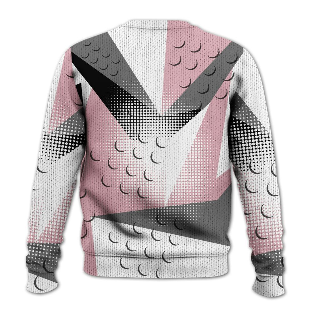 Knitted Sweater To Match Air Max DN Pink Foam - Poly Custom Name Number 23 5s