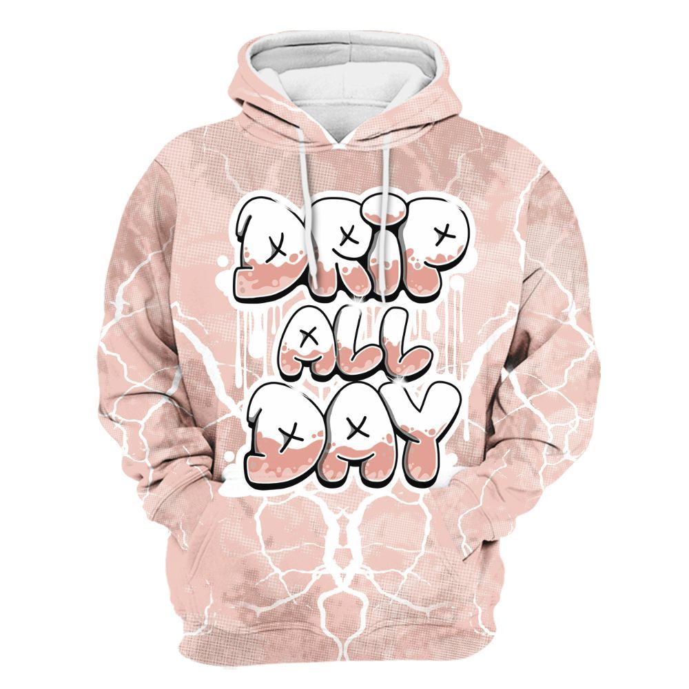 Hoodie To Match Low Legend Pink 11s - DRIPPIN Days Graphic Halloween All Over Print