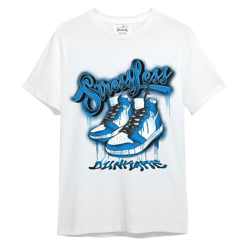 Shirt To Match Industrial Blue 4s - Stressless Military Blue 4s Unisex Shirt