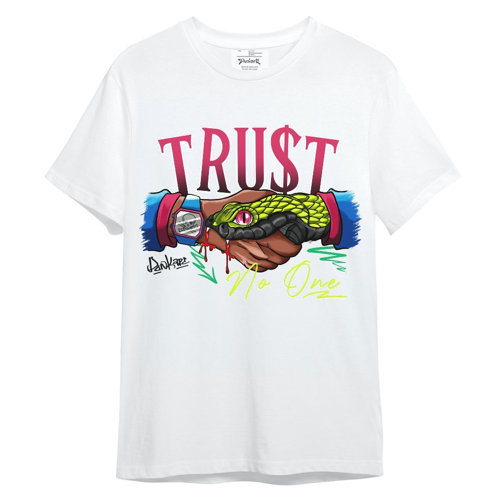 Shirt To Match Ja 3 Kool Aid - Snake Trust No One Graphic