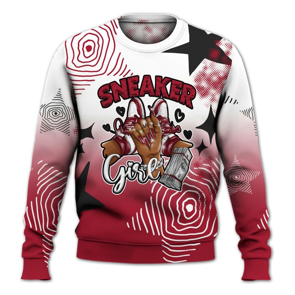 Sweatshirt To Match High OG Black Toe Reimagined 1s - Sneakerz Girlz Unique Starz All Over Print