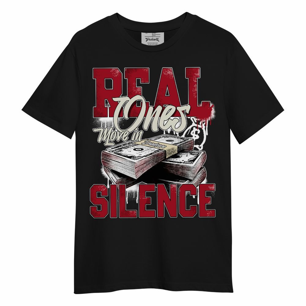 Shirt To Match 2025 High OG Cinnabar 1s - Move In Silence Money Unisex Shirt