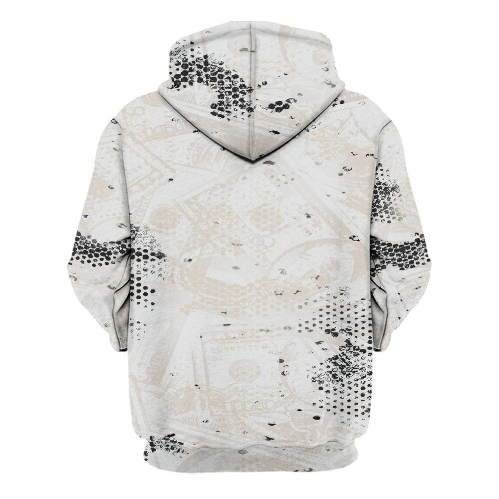 Hoodie To Match Retro Reverse Metallic 5s - Loot Bear All Over Print