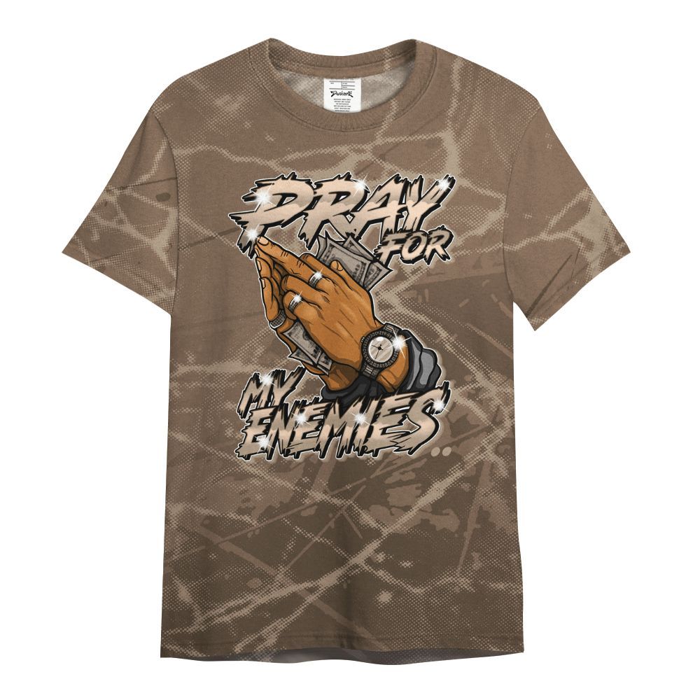 Shirt To Match Dark Mocha Jack - Prayed For Enemies Graphic All Over Print
