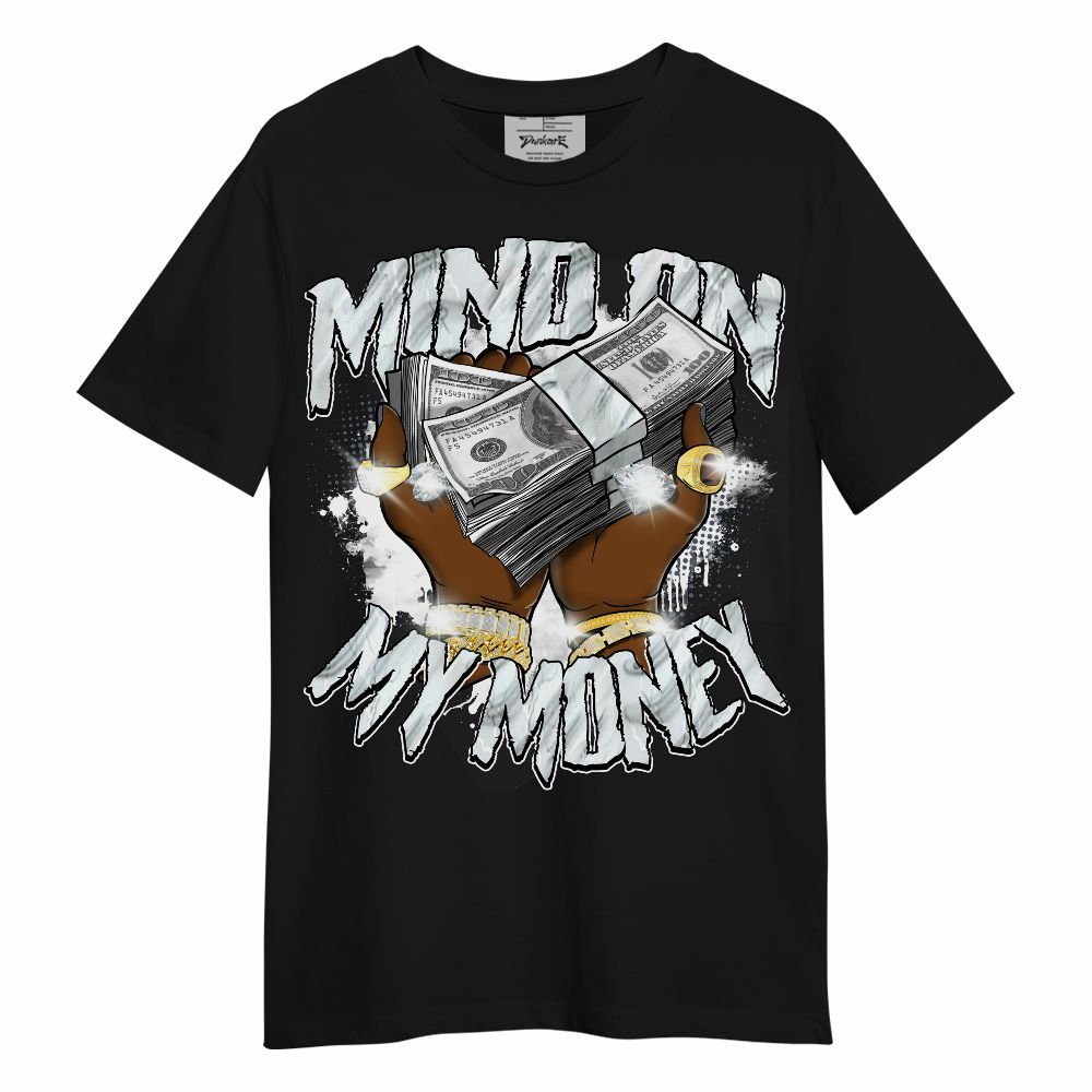Shirt To Match Air Foamposite Jin Kazama - Mind On My Money Graphic Unisex Shirt