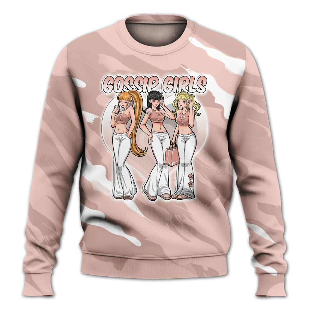 Sweatshirt To Match Low Legend Pink 11s - Gossip'Girls All Over Print