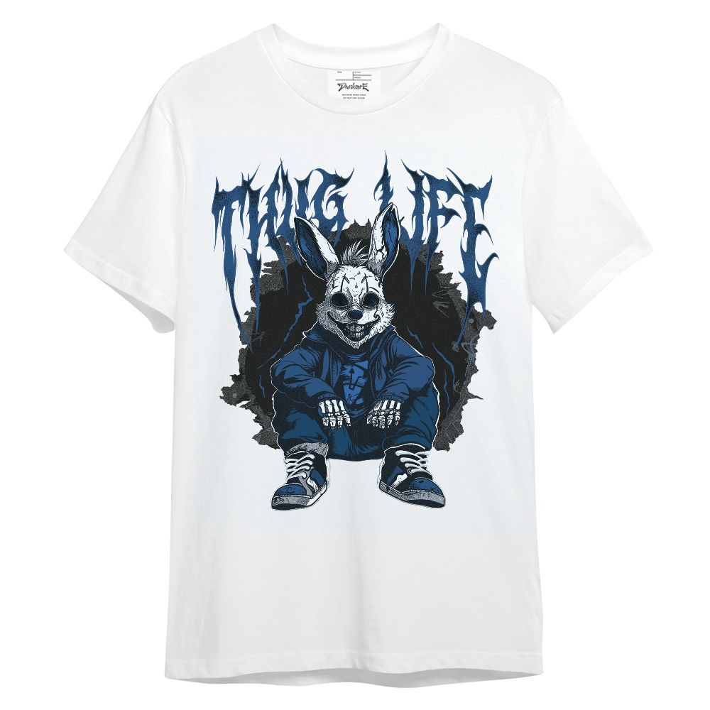 Shirt To Match High OG Midnight Navy 1s - Thug Life Bunny Unisex Shirt
