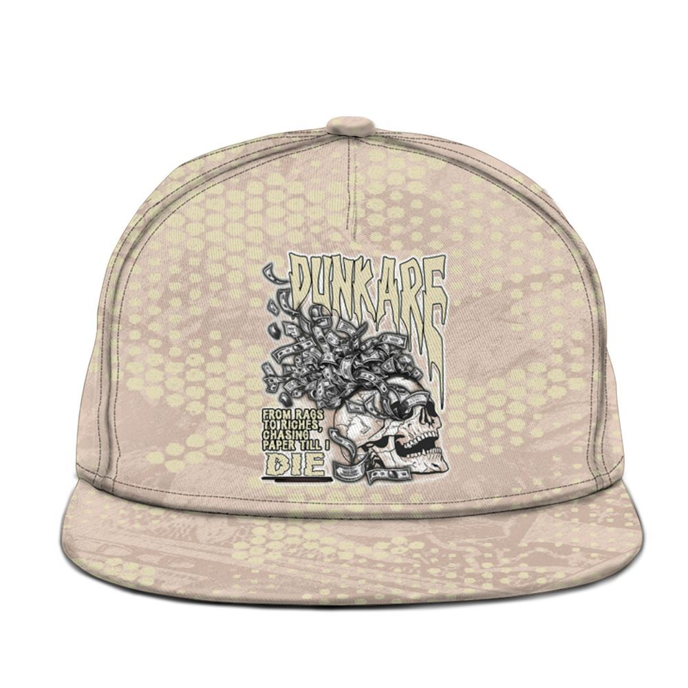 Snapback To Match A Ma Maniere X Fossil Stone 4s - From Rags To Riches Graphic