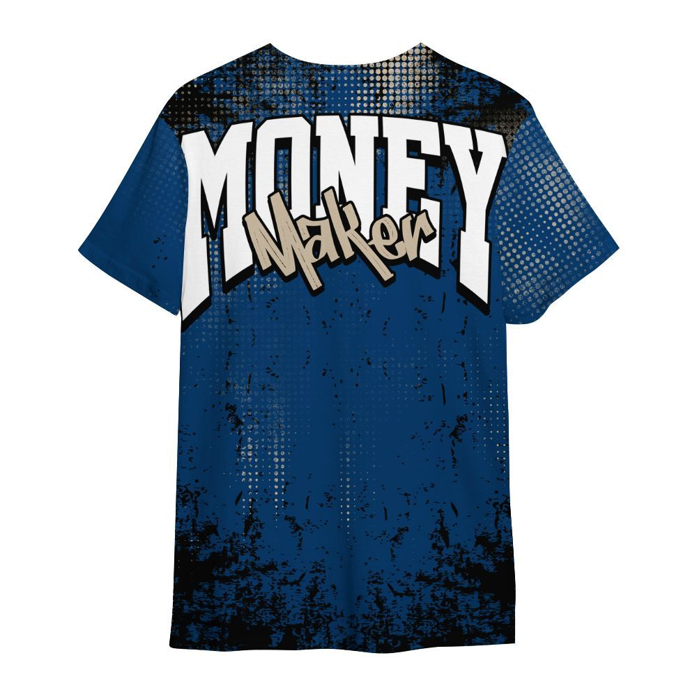 Shirt To Match Rare Air 4s - Move In Silence Money Street Retro All Over Print