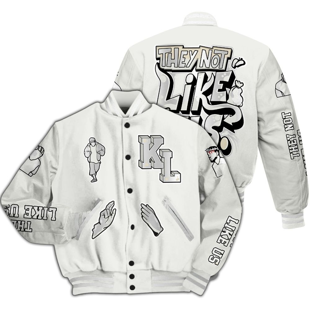 Varsity Jacket To Match Grand Finale 11s - Dislike Us Graphic All Over Print