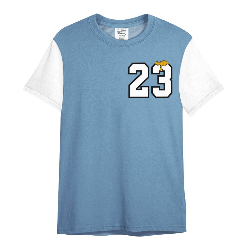 Shirt To Match High OG First In Flight 1s Varsity Jacket, Custom Name Number 23 Drip All Over Print