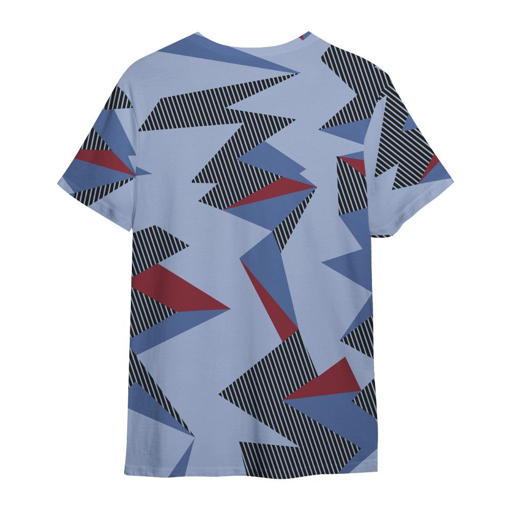 Shirt To Match Black Metallic 5s - Geometric Camouflage Pattern All Over Print