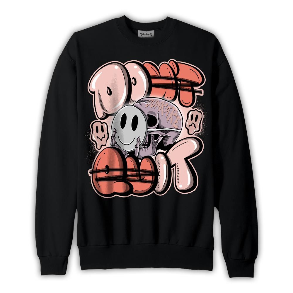 Sweatshirt To match Legend Pink 11s Sweatshirt - Don't Quit Graffiti Graphic