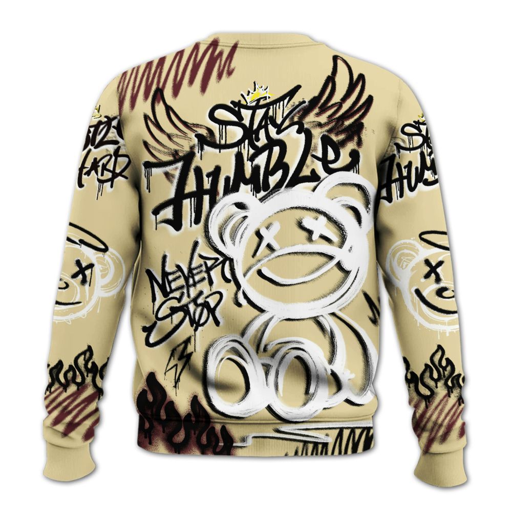 Sweatshirt To Match Women Phantom 12s - Humble Drip Streetwear Graffity All Over Print