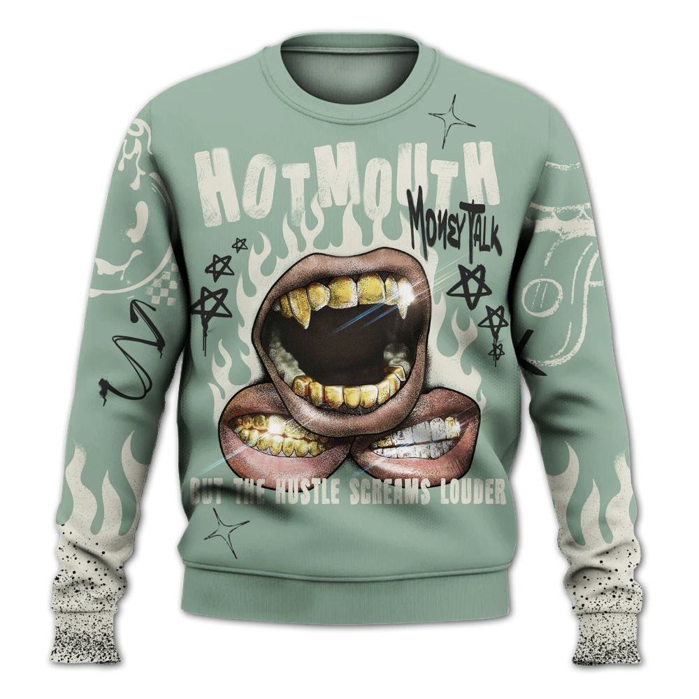 Sweatshirt To Match Joins Year Of The Snake 5s - Mouth Burning Street Style All Over Print