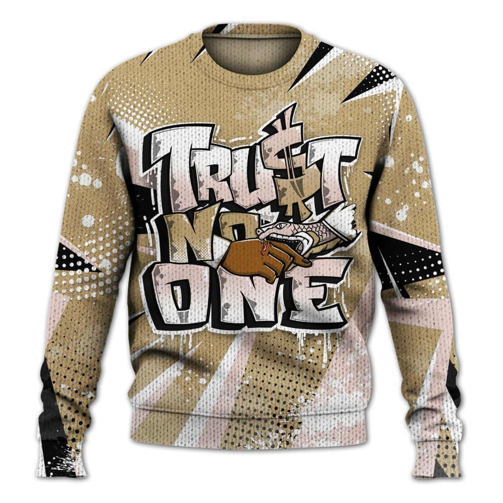 Knitted Sweater To Match Low Linen 2025 1s - Poly Trust No One Dripping