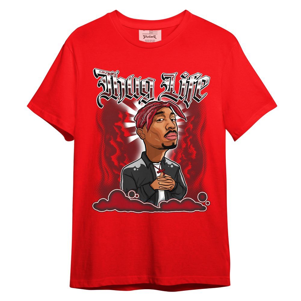 Shirt To Match Bred Velvet 11s - Like Thug Rapper Shirt Graphic Unisex Shirt