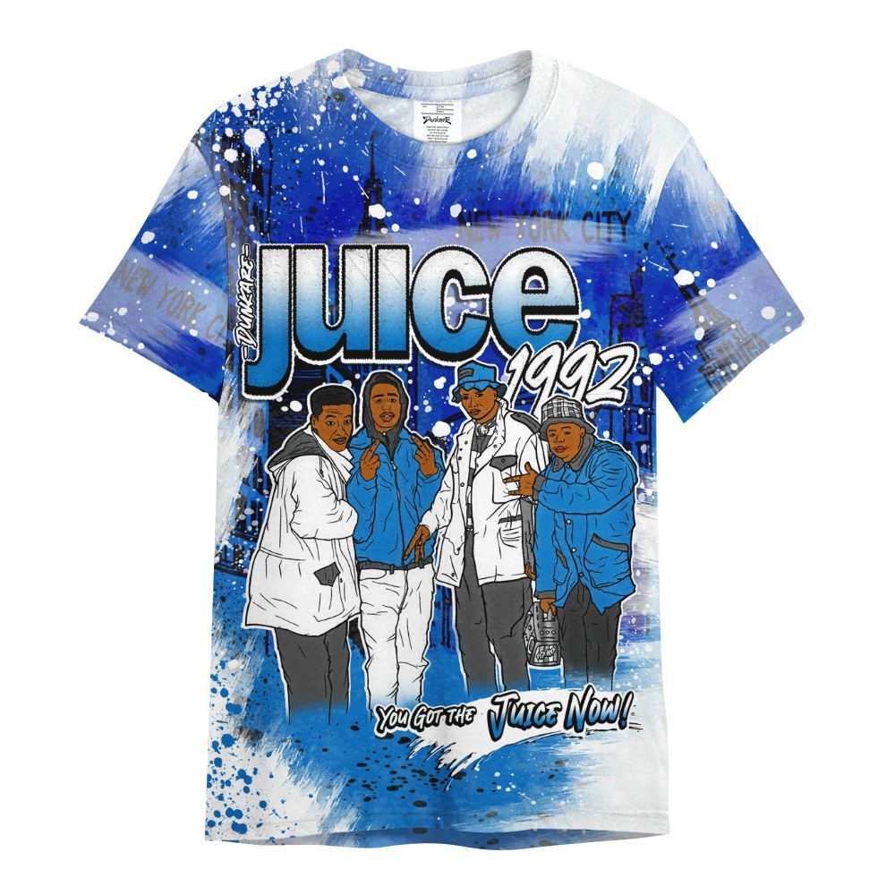 Shirt To Match Blueberry 12s - You Got The Juice All Over Print